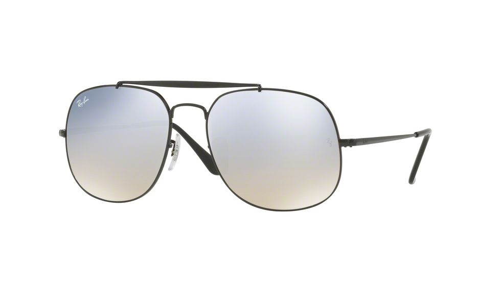 Ray-Ban THE GENERAL RB3561 Bifocal Prescription Sunglasses RB3561-002-9U-57 - Lens Diameter 57 mm, Frame Color Black