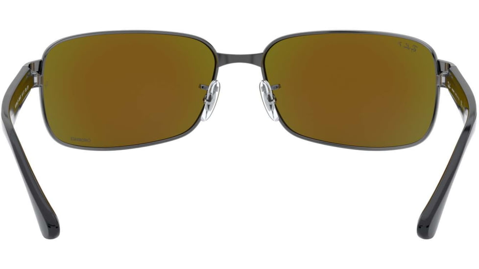 Ray-Ban RB3566CH Sunglasses 004/A1-65 - Gunmetal Frame, Green Mir Blue Polar Avi Lenses