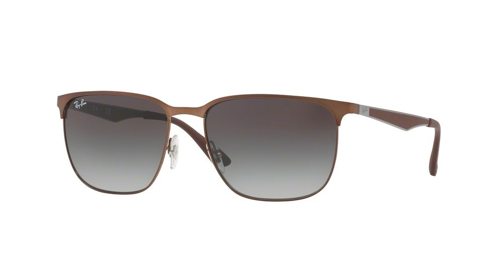 Ray-Ban RB3569 Bifocal Prescription Sunglasses RB3569-121-11-59 - Lens Diameter 59 mm, Frame Color Brown