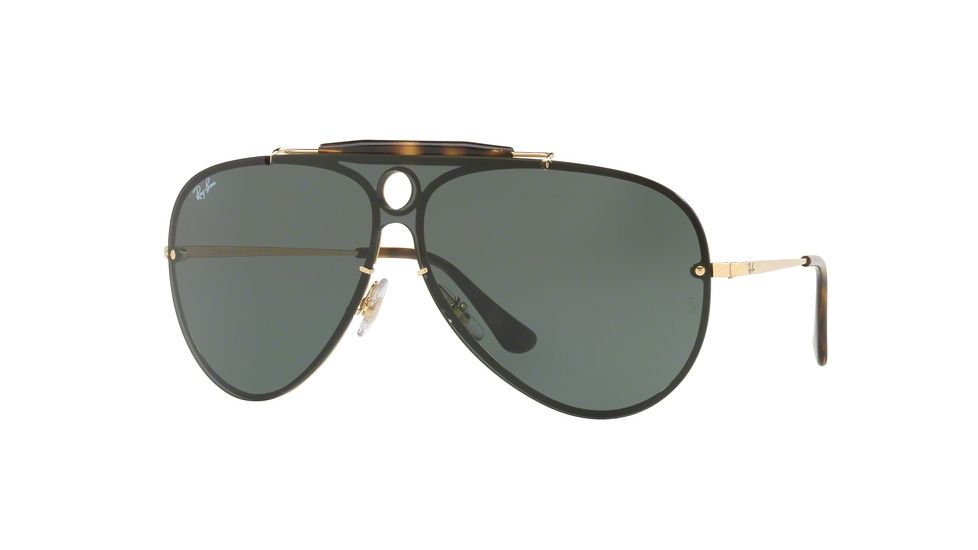Ray-Ban BLAZE SHOOTER RB3581N Bifocal Prescription Sunglasses RB3581N-001-71-32 - Lens Diameter 132 mm, Lens Diameter 32 mm, Frame Color Arista