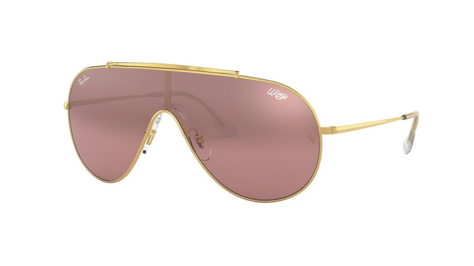 Ray-Ban RB3597 Sunglasses 9050Y2-33 - , Violet Mirror Silver Lenses