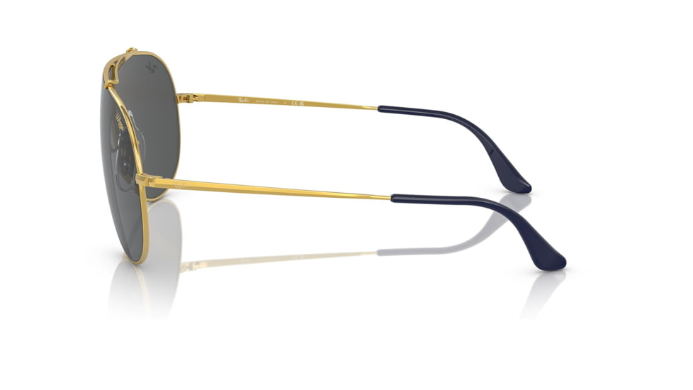 Ray-Ban RB3597 Wings Sunglasses - Mens, Legend Gold Frame, Dark Grey Lens, 33, RB3597-924687-33