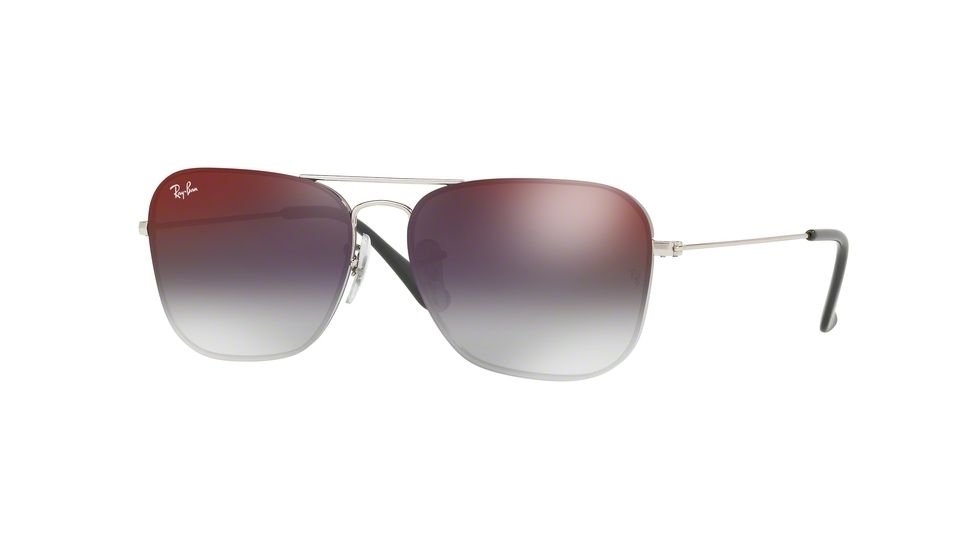 Ray-Ban RB3603 Bifocal Prescription Sunglasses RB3603-003-U0-56 - Lens Diameter 56 mm, Frame Color Silver