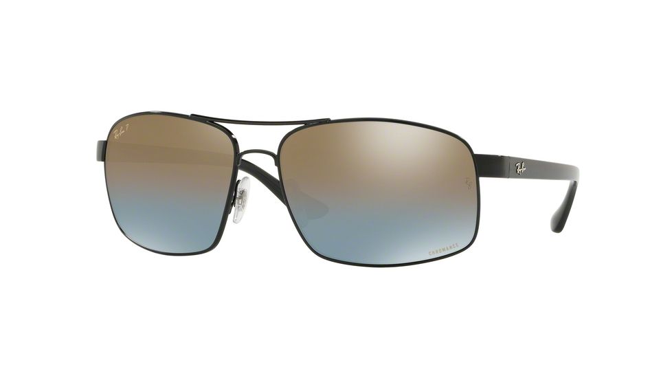 Ray-Ban RB3604CH Prescription Sunglasses, 62mm, Black, RB3604CH-002-J0-62-SV