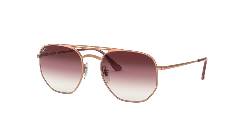 Ray-Ban RB3609 Sunglasses 91410T-54 - , Tri Grad Brown/pink/trasparent Lenses