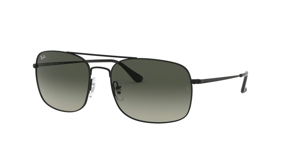 Ray-Ban RB3611 Progressive Prescription Sunglasses, 60mm, Black, RB3611-006-71-60-PRO