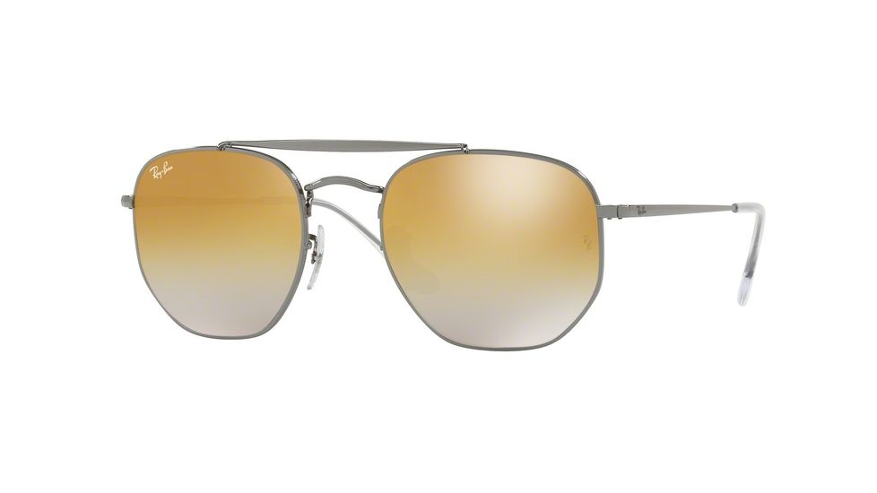 Ray-Ban THE MARSHAL RB3648 Single Vision Prescription Sunglasses RB3648-004-I3-51 - Lens Diameter 51 mm, Frame Color Gunmetal
