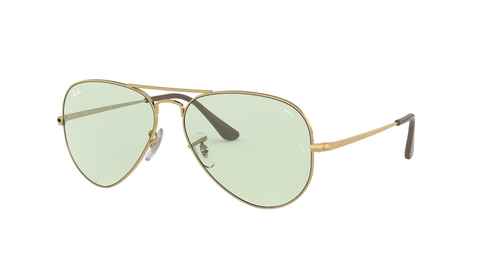 Ray-Ban RB3689 Bifocal Prescription Sunglasses, 58mm, RB3689-001-T1-58-BI