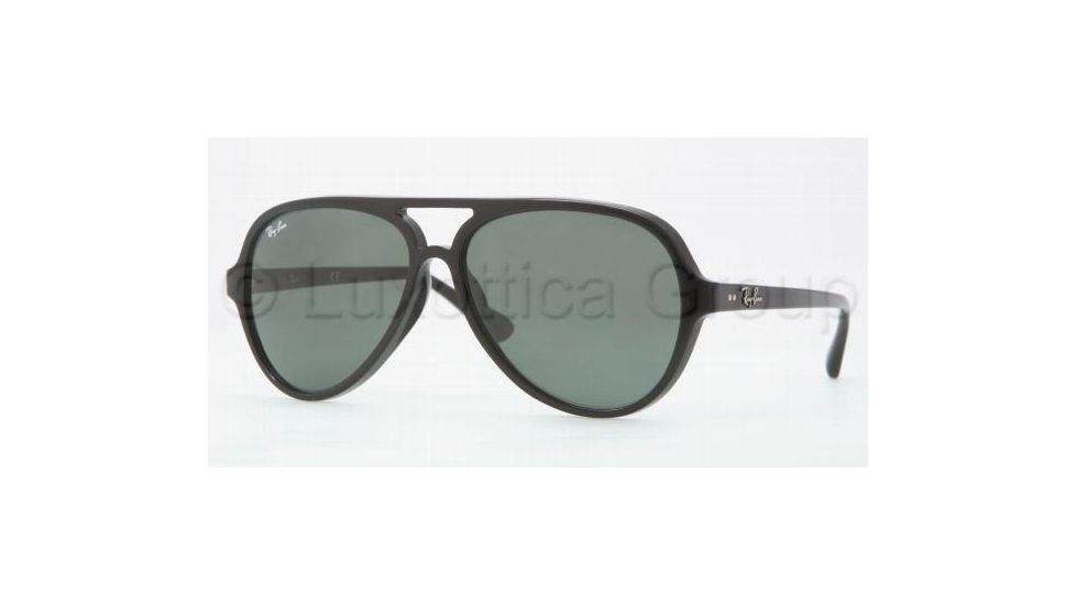 Ray-Ban RB4125F Sunglasses 901/71-5913 - Black Frame, Green Lenses