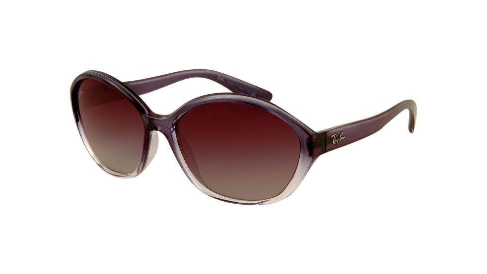 Ray-Ban RB4164 Sunglasses 822/8G-6216 - Top Blu/Trasparent Gray Gradient
