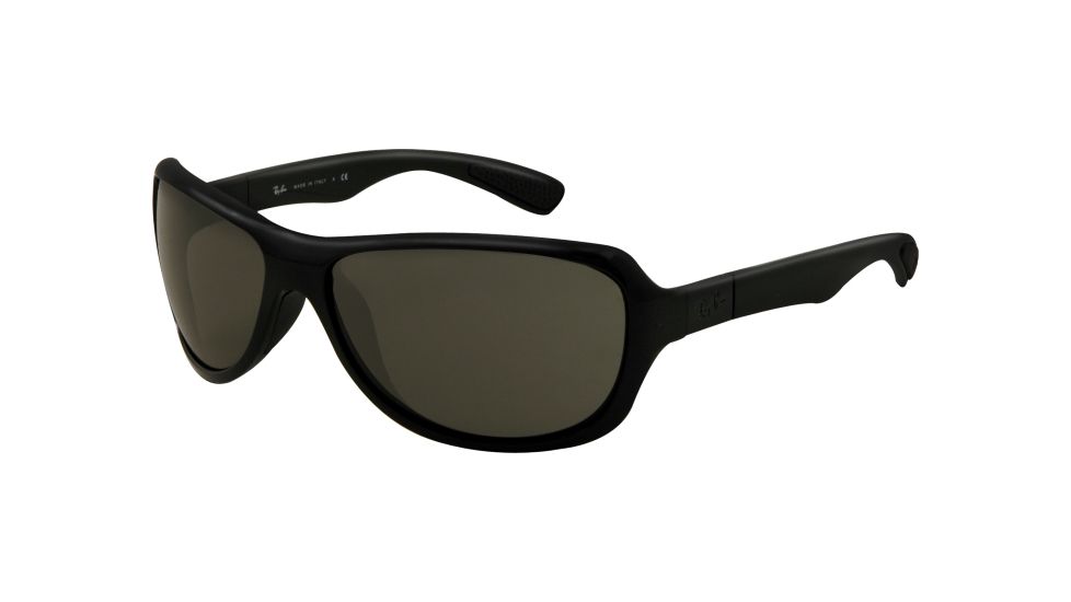 Ray-Ban RB4189 Sunglasses 601/71-6416 - Black Frame, Green Lenses