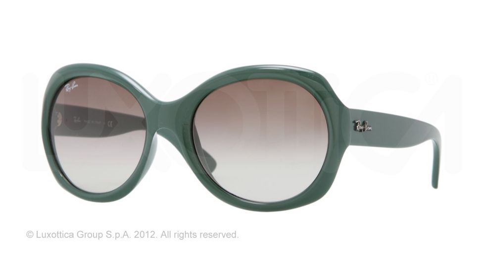 Ray-Ban RB4191 Sunglasses 60098E-5719 - Sage Green Frame, Gradient Green Lenses