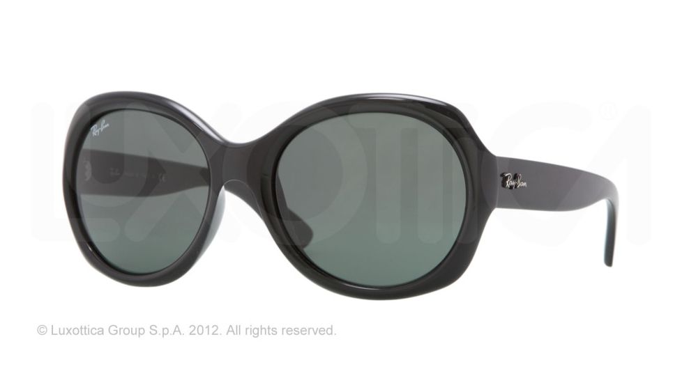 Ray-Ban RB4191 Sunglasses 601/71-5719 - Black Frame, Green Lenses