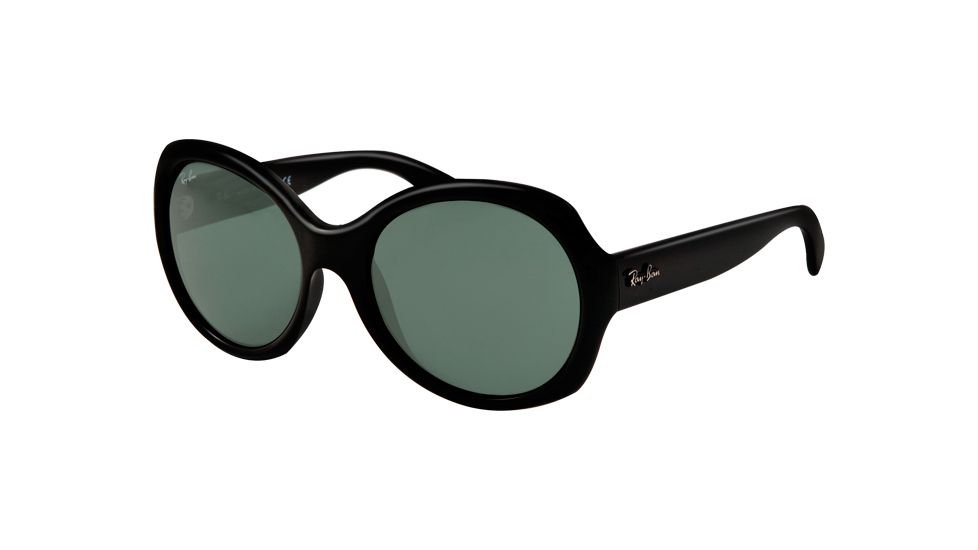 Ray-Ban RB4191 Sunglasses 601/71-5719 - Black Frame, Green Lenses