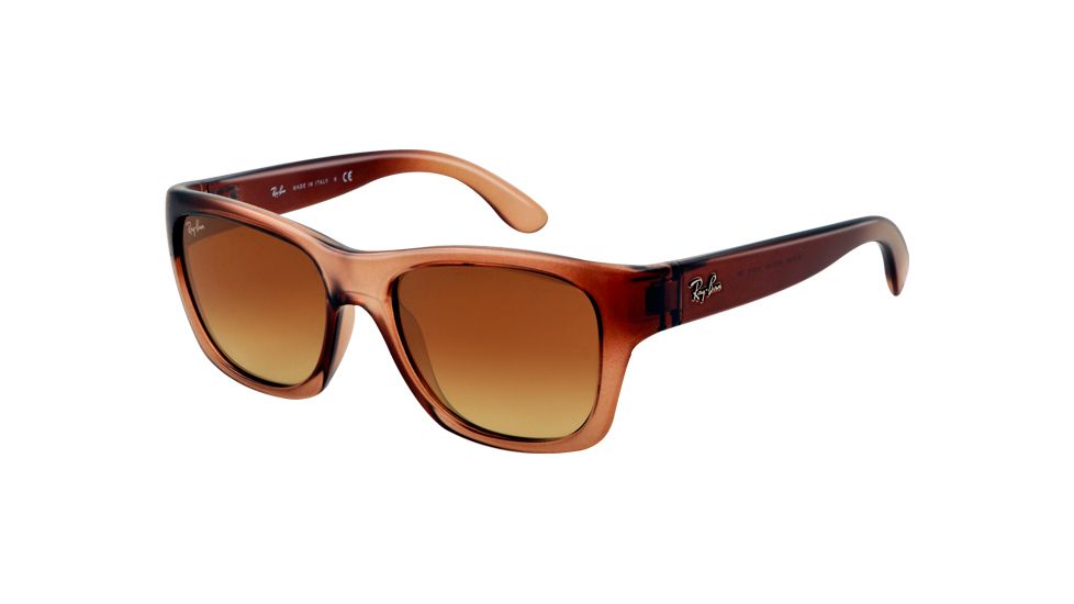 Ray-Ban RB4194 Single Vision Prescription Sunglasses RB4194-603285-53 - Lens Diameter 53 mm, Lens Diameter 53 mm, Frame Color Brown Demi Gloss