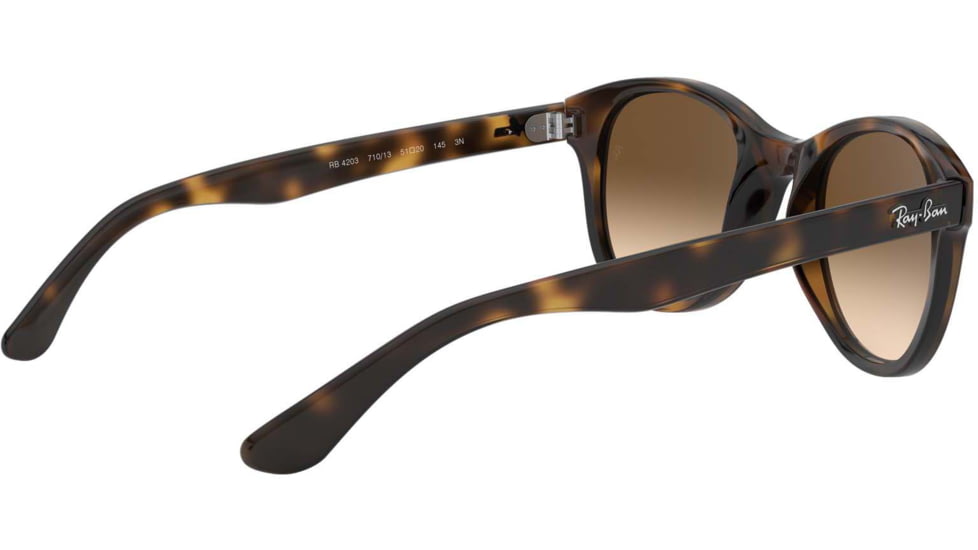 Ray-Ban RB4203 Sunglasses 710/13-51 - Shiny Havana Frame, Brown Gradient Lenses