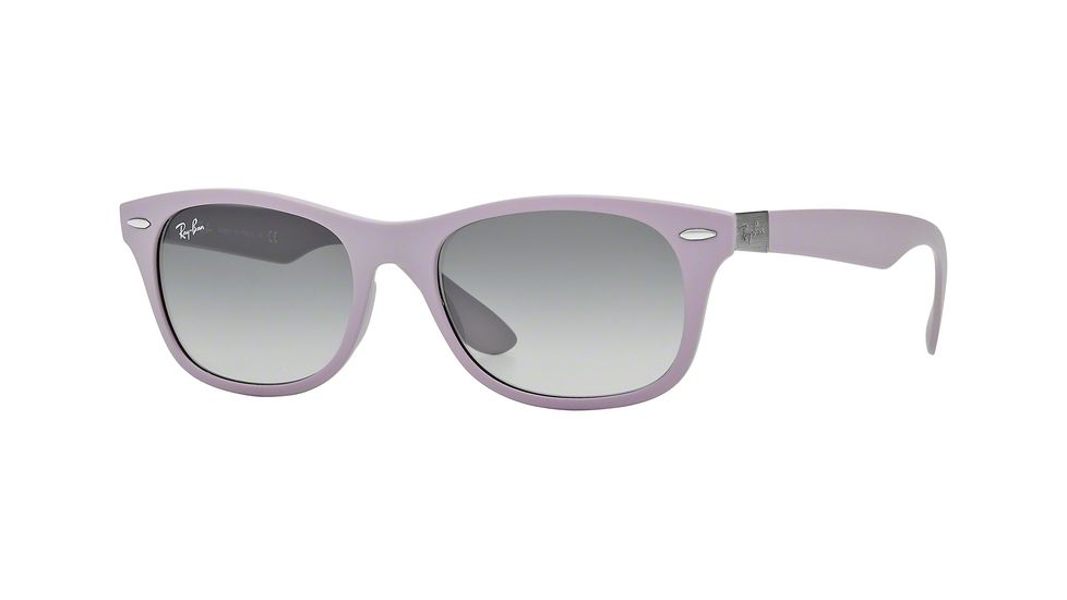Ray-Ban RB4207 Sunglasses 609811-55 - Matte Antique Pink Frame, Grey Gradient Lenses