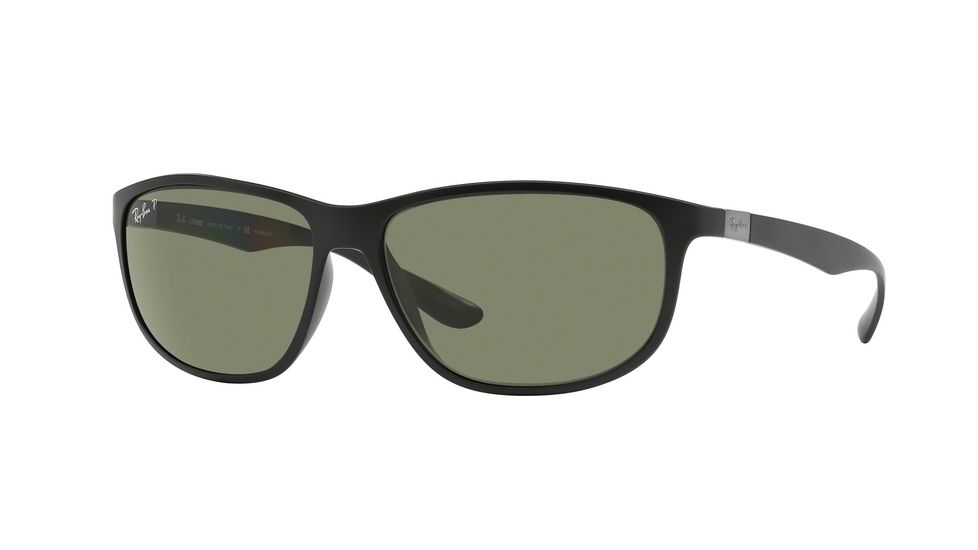 Ray-Ban RB4213 Single Vision Prescription Sunglasses RB4213-601S9A-61 - Lens Diameter 61 mm, Frame Color Matte Black