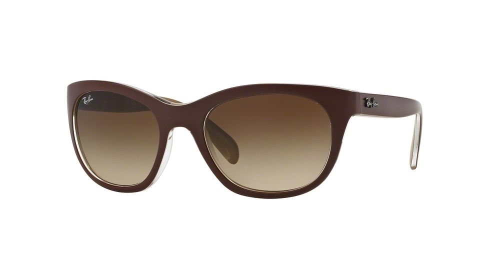 Ray-Ban RB4216 Sunglasses 619313-56 - Mt Light Brown/ocher Frame, Brown Gradient Lenses