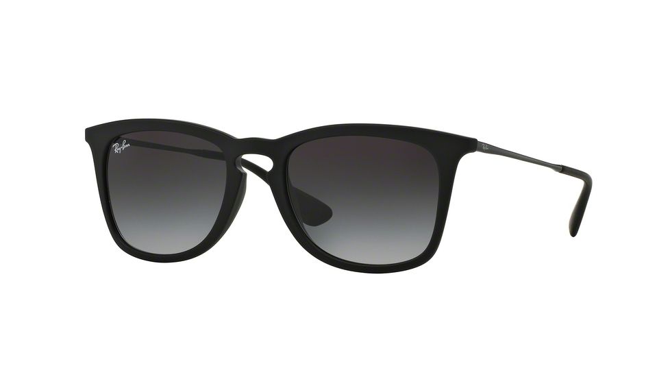 Ray-Ban RB4221F Bifocal Prescription Sunglasses RB4221F-622-8G-52 - Lens Diameter 52 mm, Frame Color Black Rubber