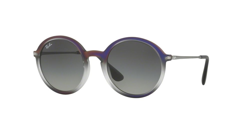 Ray-Ban RB4222 Bifocal Prescription Sunglasses RB4222-622311-50 - Lens Diameter 50 mm, Frame Color Violet Shot On Black
