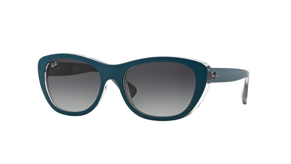 Ray-Ban RB4227 Bifocal Prescription Sunglasses RB4227-61918G-55 - Lens Diameter 55 mm, Frame Color Top Mat Oil On Grey