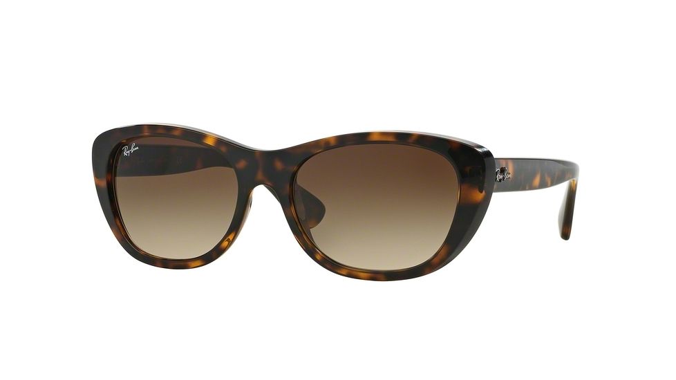 Ray-Ban RB4227 Bifocal Prescription Sunglasses RB4227-710-13-55 - Lens Diameter 55 mm, Frame Color Light Havana