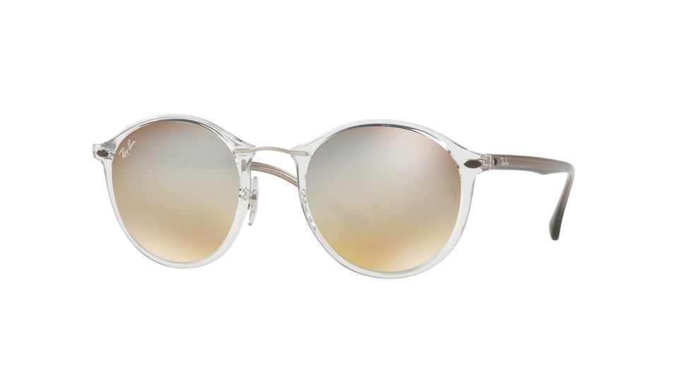 Ray-Ban RB4242 Bifocal Prescription Sunglasses, 49mm, Trasparent, RB4242-6290B8-49-BI