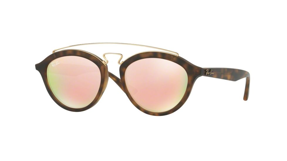 Ray-Ban RB4257F Bifocal Prescription Sunglasses, 51mm, Matte Havana, RB4257F-60922Y-51-BI