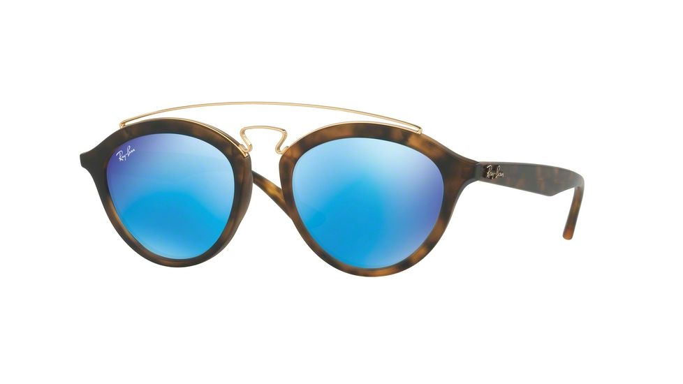 Ray-Ban RB4257F Bifocal Prescription Sunglasses RB4257F-609255-51 - Lens Diameter 51 mm, Frame Color Matte Havana