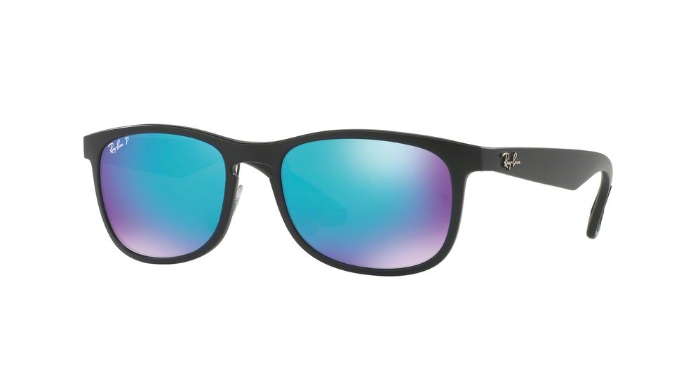 Ray-Ban RB4263 Progressive Prescription Sunglasses RB4263-601SA1-55 - Lens Diameter 55 mm, Frame Color Matte Black