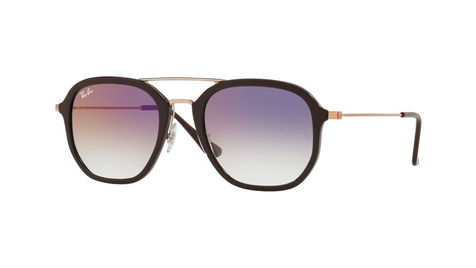 Ray-Ban RB4273 Progressive Prescription Sunglasses RB4273-6335S5-52 - Lens Diameter 52 mm, Frame Color Choccolate