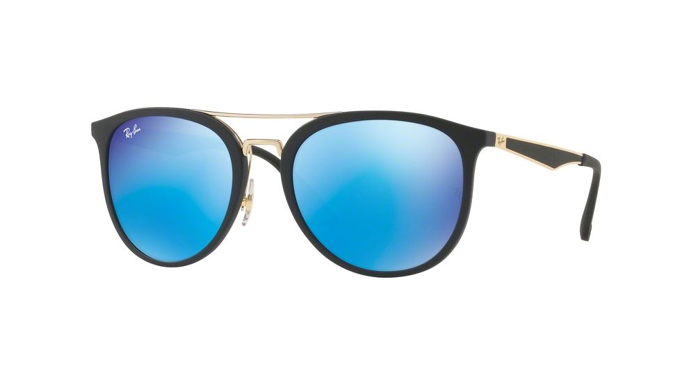 Ray-Ban RB4285 Progressive Prescription Sunglasses RB4285-601S55-55 - Lens Diameter 55 mm, Frame Color Matte Black