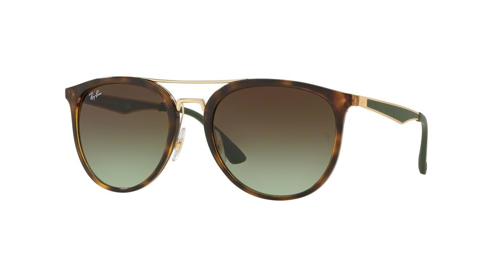 Ray-Ban RB4285 Progressive Prescription Sunglasses, 55mm, Havana, RB4285-6372E8-55-PRO