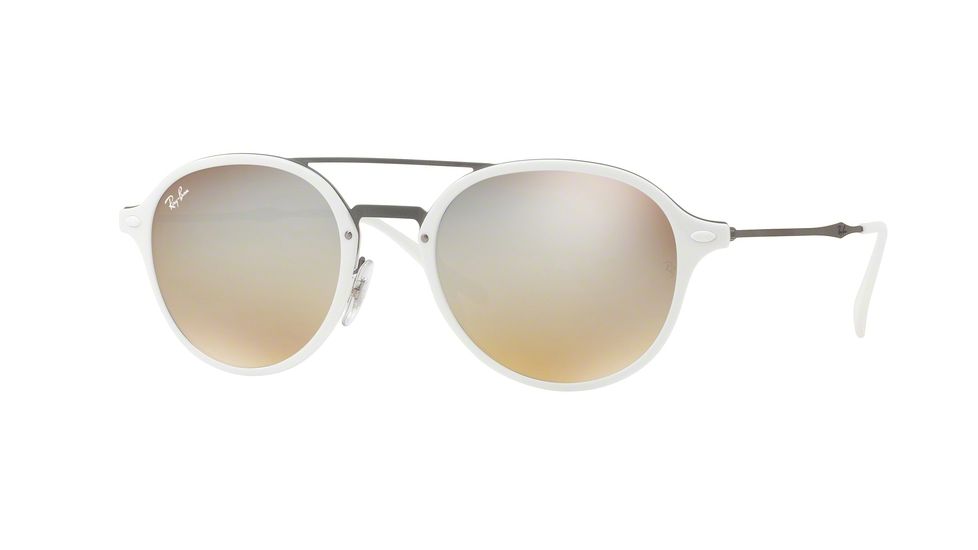 Ray-Ban RB4287 Bifocal Prescription Sunglasses RB4287-671-B8-55 - Lens Diameter 55 mm, Frame Color White