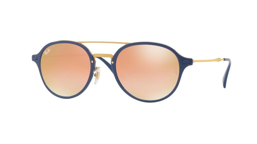 Ray-Ban RB4287 Bifocal Prescription Sunglasses RB4287-872-B9-55 - Lens Diameter 55 mm, Frame Color Blue