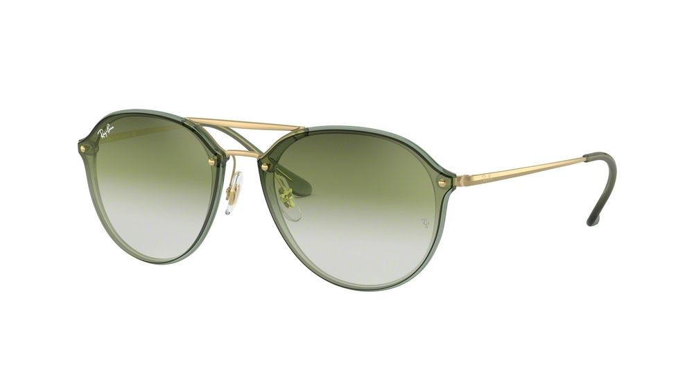 Ray-Ban RB4292N Sunglasses 63860R-62 - Green Frame, Green Gradient Grey Lenses