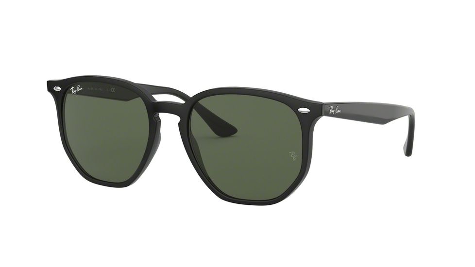 Ray-Ban RB4306 Prescription Sunglasses, 54mm, Black, RB4306-601-71-54-SV