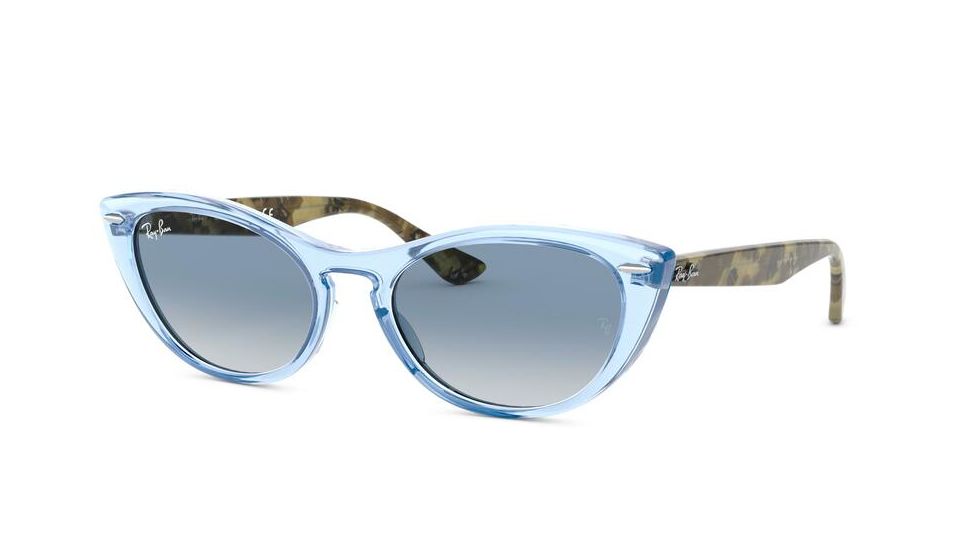 Ray-Ban RB4314N Sunglasses - Women's 12833F-54 - , Clear Gradient Blue Lenses