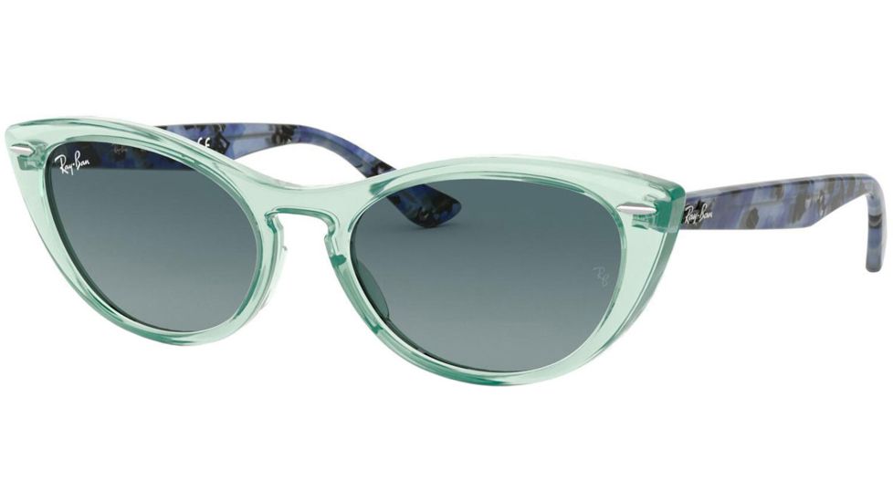 Ray-Ban RB4314N Sunglasses - Womens 12853M-54 - , Blue Gradient Grey Lenses