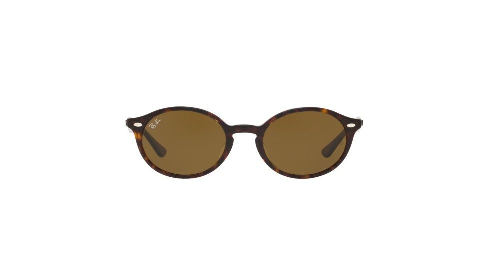 Ray-Ban RB4315F Progressive Prescription Sunglasses, 53mm, Havana, RB4315F-902-73-53-PRO