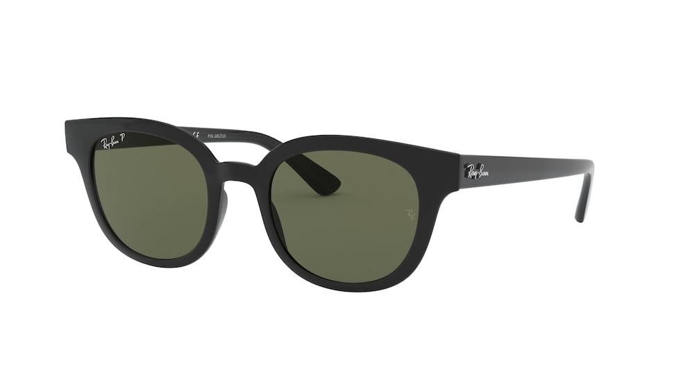 Ray-Ban RB4324F Progressive Prescription Sunglasses, 50mm, RB4324F-601-9A-50-PRO