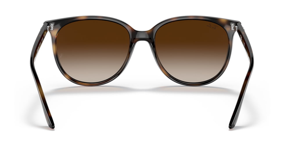 Ray-Ban RB4378F Sunglasses, Havana Frame, Brown Gradient Lens, Asian Fit, 54, RB4378F-710-13-54