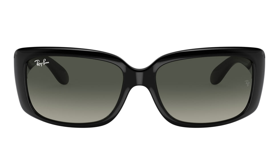Ray-Ban RB4389 Sunglasses - Womens, Black Frame, Grey Gradient Lens, 55, RB4389-601-71-55