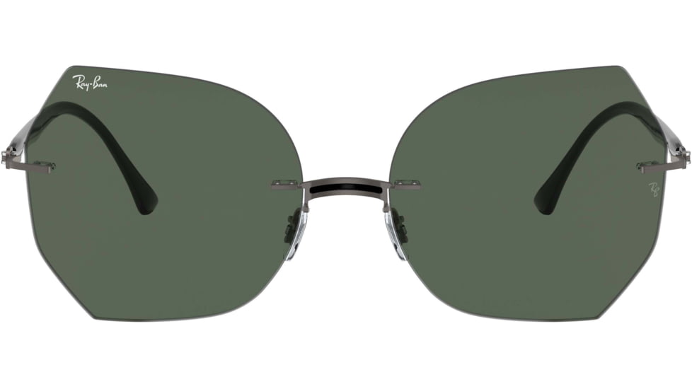 Ray-Ban RB8065 Sunglasses 154/71-62 - , Dark Green Lenses