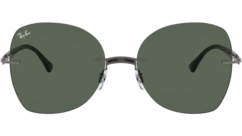 Ray-Ban RB8066 Sunglasses 154/71-58 - , Dark Green Lenses