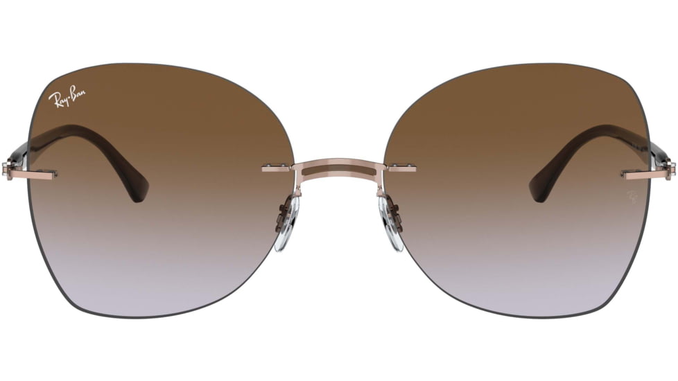 Ray-Ban RB8066 Sunglasses 155/68-58 - , Violet Gradient Brown Lenses