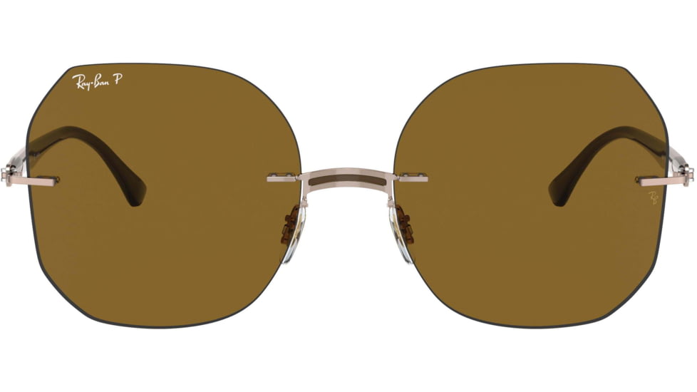 Ray-Ban RB8067 Sunglasses 155/83-57 - , polar dark brown Lenses