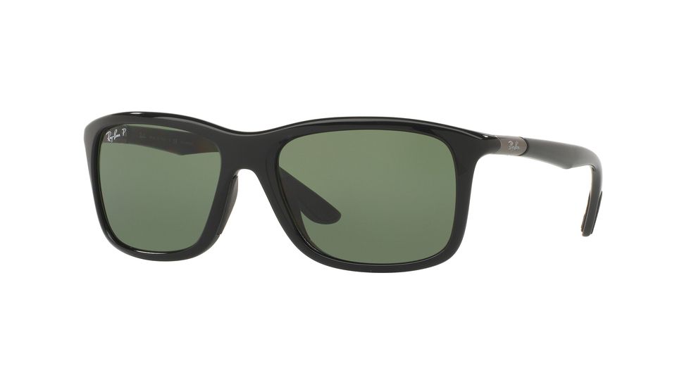 Ray-Ban RB8352F Single Vision Prescription Sunglasses RB8352F-62199A-57 - Lens Diameter 57 mm, Frame Color Black