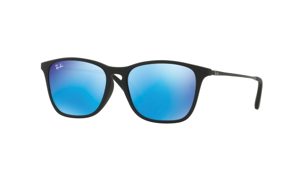 Ray-Ban RJ9061SF Single Vision Prescription Sunglasses RJ9061SF-700555-52 - Lens Diameter 52 mm, Frame Color Rubber Black